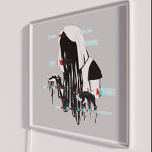 Charger l&#39;image dans la galerie, Vibrant glowing RGB neon sign for modern bedroom decor ambiance.