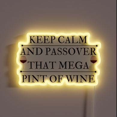 Add festive fun to your Passover celebration with this sign.
