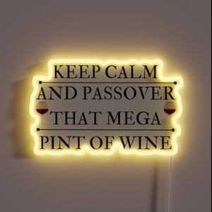 Add festive fun to your Passover celebration with this sign.