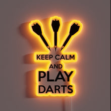 Charger l&#39;image dans la galerie, Add a touch of fun with vibrant darts sign.