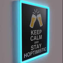 Charger l&#39;image dans la galerie, Stay hopeful with this vibrant, motivational &#39;Keep Calm&#39; neon sign.