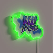 Charger l&#39;image dans la galerie, Minimalist Home Decor Accent with Simple &#39;Keep It Simple&#39; Neon Sign