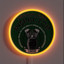 Charger l&#39;image dans la galerie, Neon sign for beer enthusiasts to inspect their kegs closely.