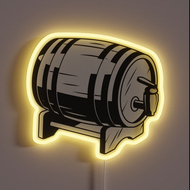 Retro-Style RGB Neon Sign for Home Bar Decorations and Parties