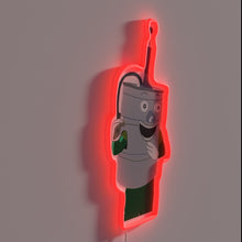 Charger l&#39;image dans la galerie, RGB Neon Sign featuring Keggy, a fun drinking companion.