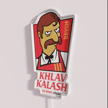 Charger l&#39;image dans la galerie, Colorful RGB neon word sign decor with Khlav Kalash letters