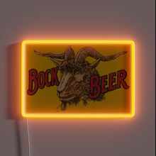 Charger l&#39;image dans la galerie, Vintage neon sign advertising defunct Kiewel Bock Brewery beer nostalgia