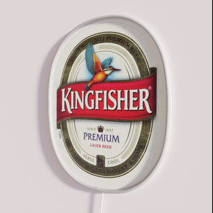 Add a vibrant glow to your bar with our Kingfisher neon sign