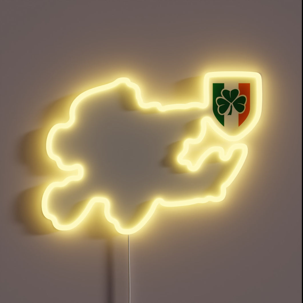 Irish Whimsy and Romance Glow with This Neon Sign
