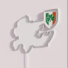 Charger l&#39;image dans la galerie, Vibrant Ireland-themed kiss me I&#39;m Irish LED neon bar decor