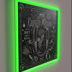 Neon Command Center Sign for Bar and Cocktail Lounge Decorations
