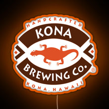 Charger l&#39;image dans la galerie, Kona Brewing RGB neon sign orange