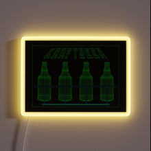 Charger l&#39;image dans la galerie, Customizable LED neon bar sign with vibrant color changing functionality.
