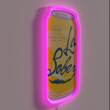 Charger l&#39;image dans la galerie, Vibrant La Sober RGB neon light bar for nightlife decoration.