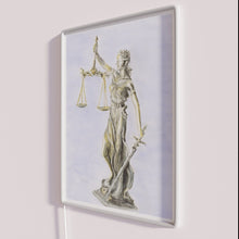 Charger l&#39;image dans la galerie, Neon Lady Justice symbol of fairness and righteousness illumination signage