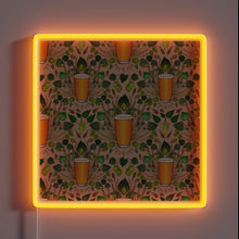 Charger l&#39;image dans la galerie, Glowing neon decor for a trendy lager beer garden ambiance