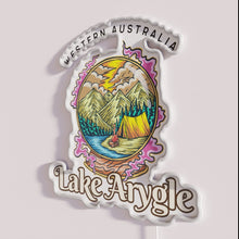 Charger l&#39;image dans la galerie, Vibrant Lake Argyle Western Australia Inspired RGB Neon Art Sign