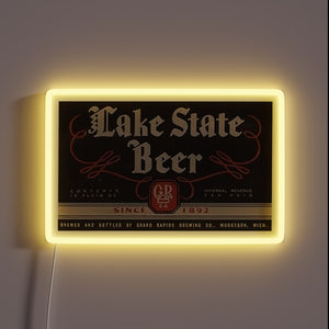 Eye-catching Neon Sign Featuring Vibrant RGB Colors for Your Bar