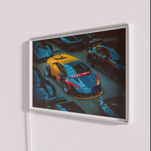 High-end customisable Lamborghini Japanese style RGB neon decorative home lighting