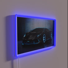 Charger l&#39;image dans la galerie, Add a touch of luxury with Lambo RGB neon lighting.