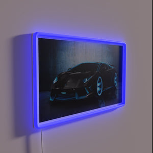 Add a touch of luxury with Lambo RGB neon lighting.