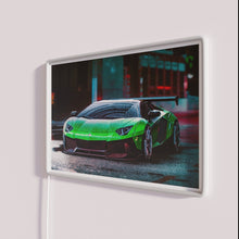 Charger l&#39;image dans la galerie, Vibrant Neon Wall Sign for Car Enthusiasts and Racing Fans