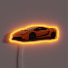Charger l&#39;image dans la galerie, Automotive artistry embodied in sleek, high-performance Lamborghini Superleggera signage.