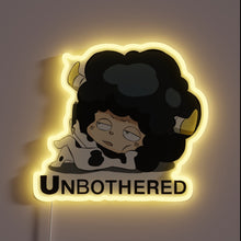 Charger l&#39;image dans la galerie, Luxurious Lambo Unbothered RGB Neon Sign for Automotive Enthusiasts Only