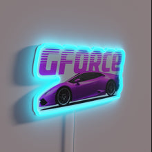 Charger l&#39;image dans la galerie, Authentic Italian Luxury Car Inspired RGB Neon Sign Decoration Accent