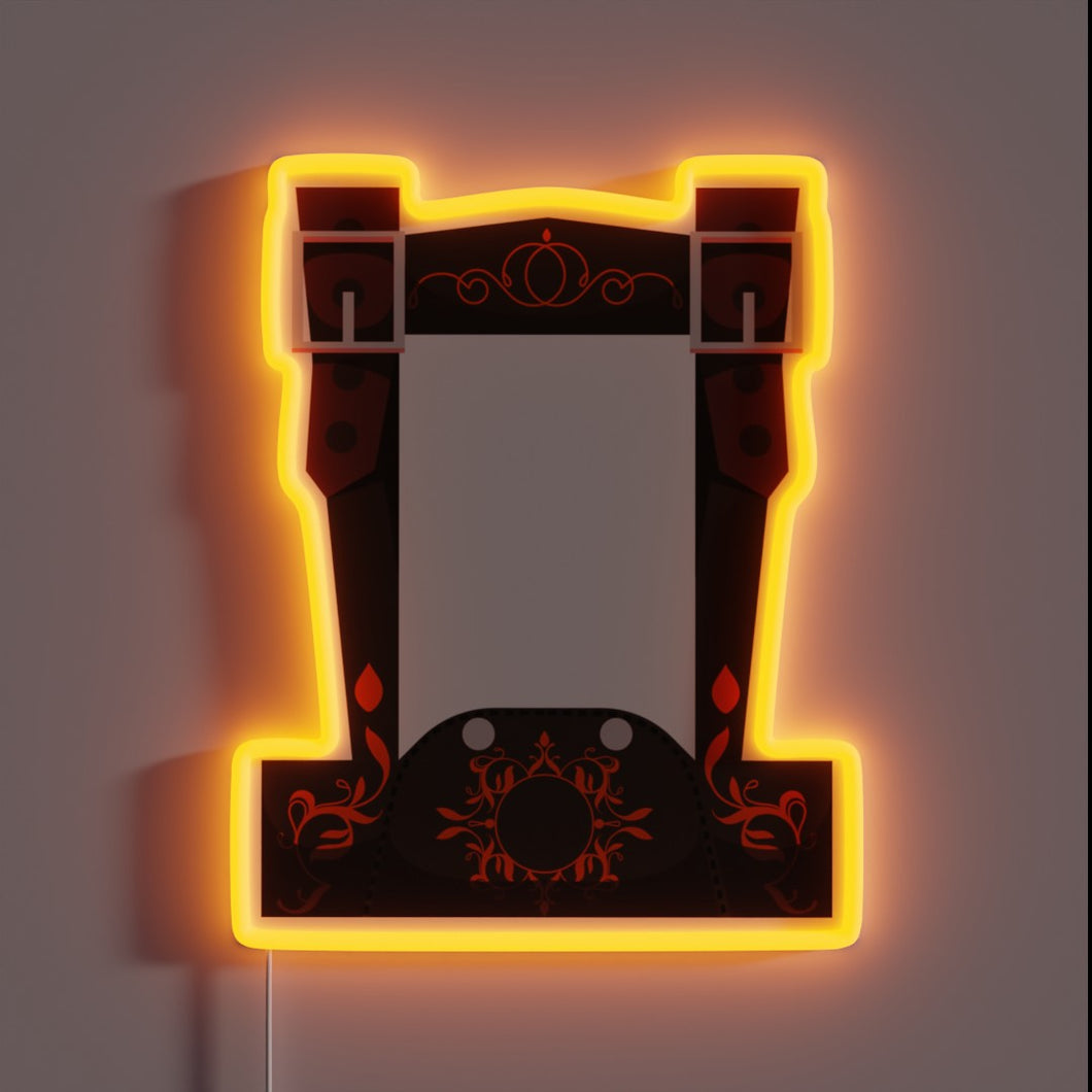 Vibrant RGB Lederhosen Beer Festival Sign for Oktoberfest Parties
