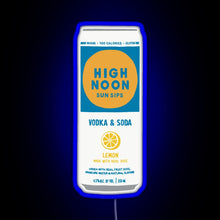 Charger l&#39;image dans la galerie, Lemon High Noon RGB neon sign blue