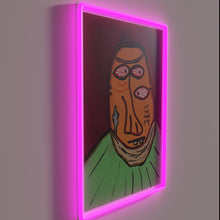 Charger l&#39;image dans la galerie, Add vibrant ambiance with this colorful Let Music Play neon sign.
