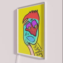 Charger l&#39;image dans la galerie, Vibrant Let The Music Play RGB Neon Wall Decor Accent Sign