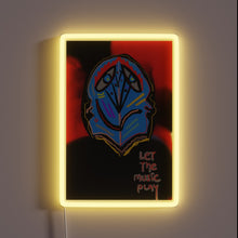 Charger l&#39;image dans la galerie, Eye-catching RGB neon sign that lets the music play on