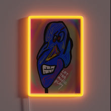 Charger l&#39;image dans la galerie, Vibrant, color-changing neon sign with musical design and LED accents