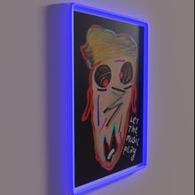 Charger l&#39;image dans la galerie, Let the Music Play with Vibrant RGB Neon Sign Light
