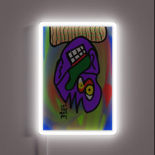 Charger l&#39;image dans la galerie, Vibrant RGB neon sign with musical notes and colorful rhythm