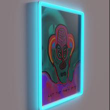 Charger l&#39;image dans la galerie, RGB neon sign that lets music set the mood freely.