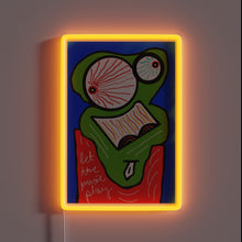 Charger l&#39;image dans la galerie, Add vibrant ambiance with this colorful neon music sign display.