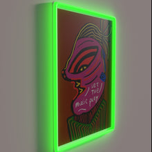 Charger l&#39;image dans la galerie, RGB Neon Sign Letting Music Play in Vibrant Colorful Lights