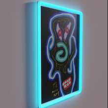 Charger l&#39;image dans la galerie, Colorful &#39;Let the Music Play&#39; Sign with RGB LED Neon Lights