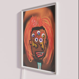 Vibrant Music Wall Sign with Color Changing LED Neon Lights