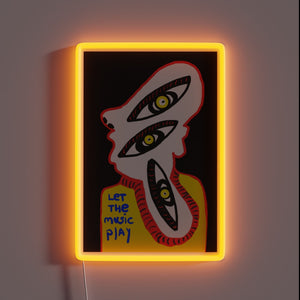 Add a vibrant touch to any space with this sign