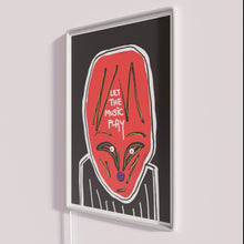 Charger l&#39;image dans la galerie, Vibrant RGB neon sign with music notes, perfect entertainment lighting.