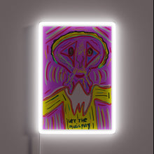 Charger l&#39;image dans la galerie, Vibrant RGB Neon Sign with Let the Music Play Message