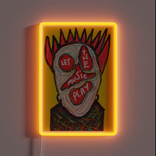 Charger l&#39;image dans la galerie, Let the Music Play in Vibrant RGB Neon Glow