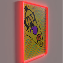Charger l&#39;image dans la galerie, Let the Music Play Wall Decor with Colorful Neon Accents