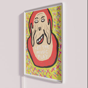Neon Music Sign for Bedrooms and Living Rooms with Vibrant Colors