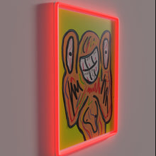 Charger l&#39;image dans la galerie, Colorful Let the Music Play Sign with Vibrant RGB Lighting
