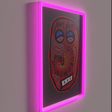 Charger l&#39;image dans la galerie, Let the Music Play Vibrant Color Changing RGB Neon Wall Sign